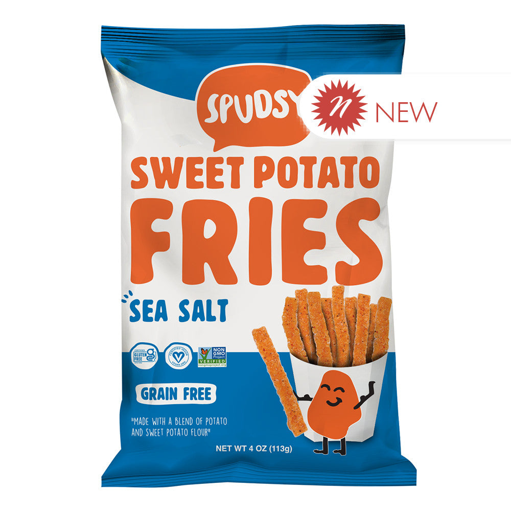 Spudsy - Sweet Potato Fries - Sea Salt 4Oz