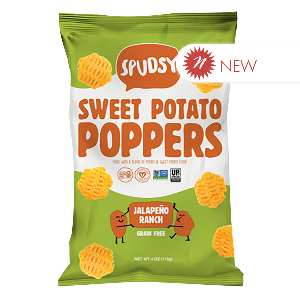 Spudsy - Sweet Potato Poppers Jalapeno Ranch - 4Oz
