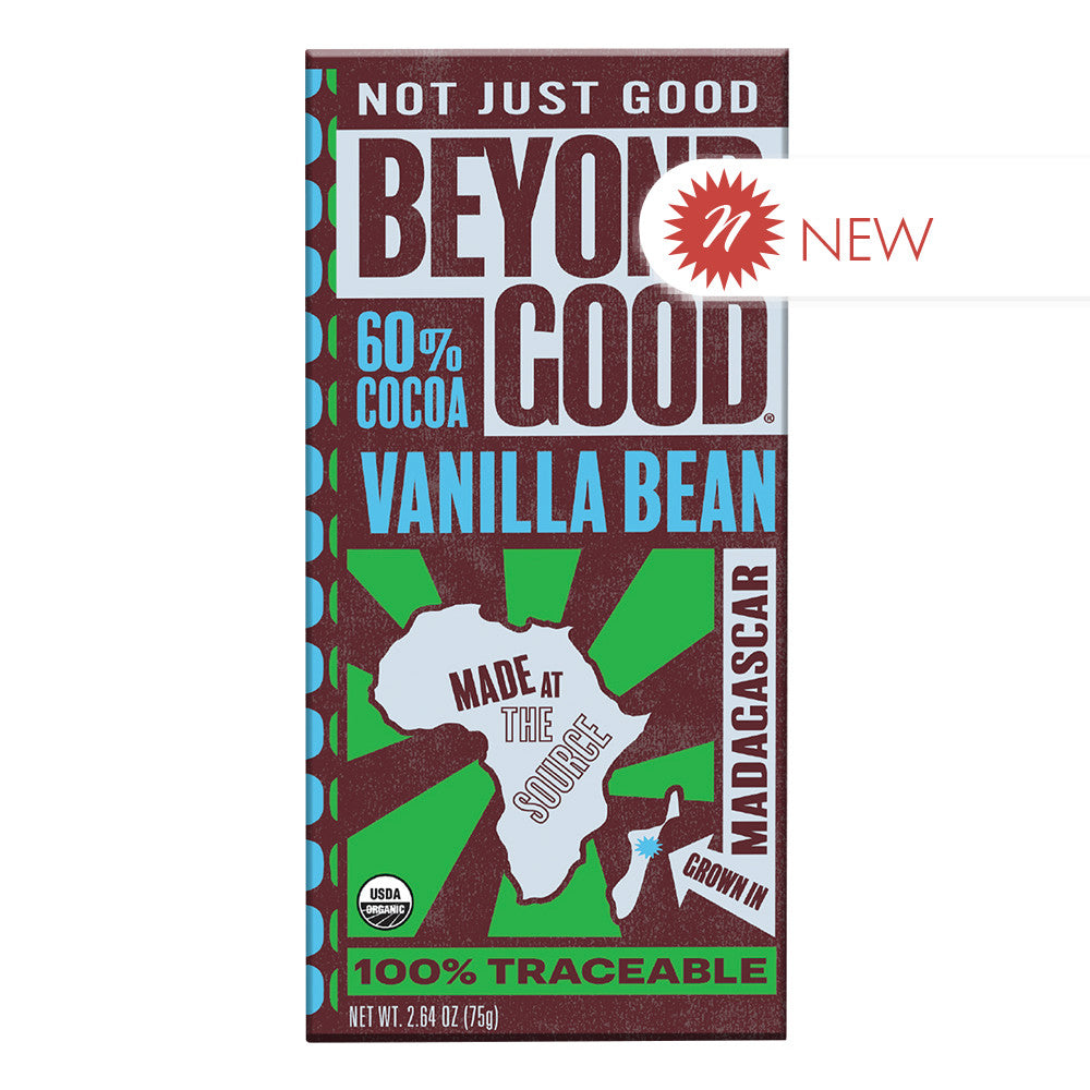 Beyond Good - Bar - 60% Vanilla Bean - 2.64Oz