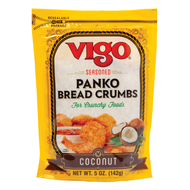 Wholesale Vigo Coconut Seasoned Panko 5 Oz Bag - 6ct Case Bulk