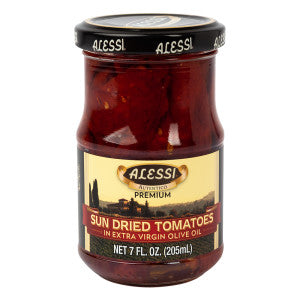 Wholesale Alessi Sun Dried Tomatoes In Olive Oil 7 Oz Jar - 36ct Case Bulk