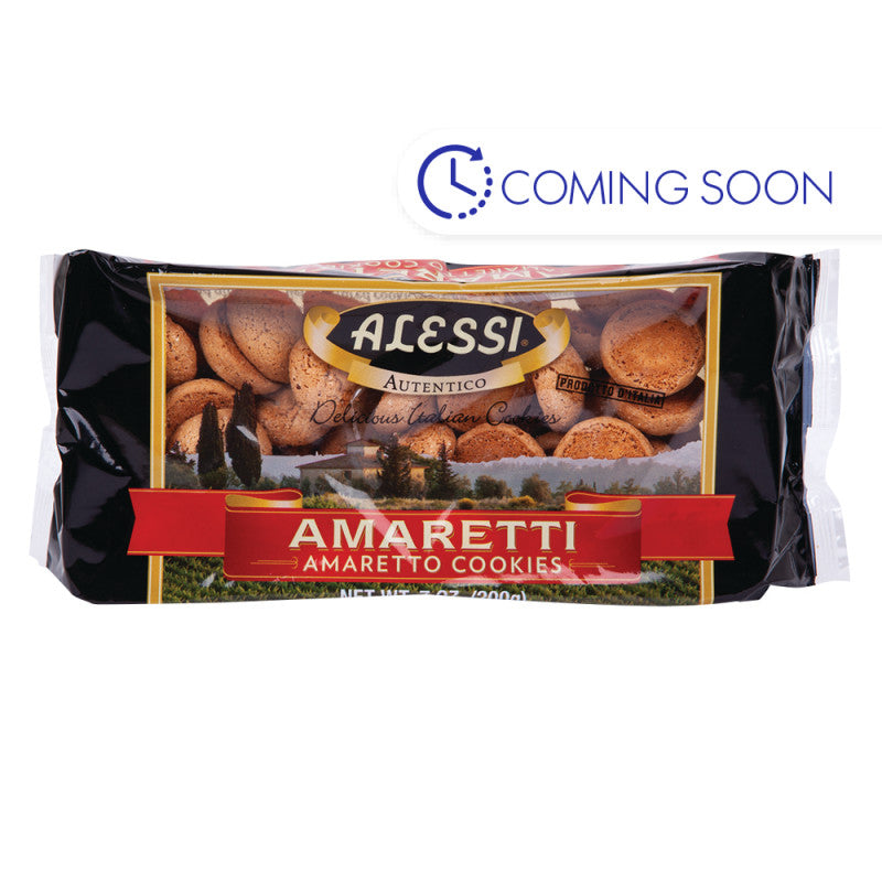 Wholesale Alessi - Amaretti Cookies 7Oz - 12ct Case Bulk