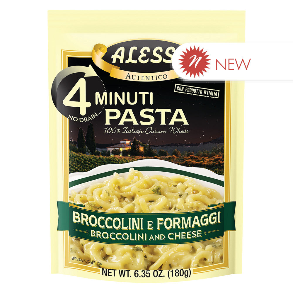 Wholesale Alessi - 4 Minute Pasta - Broccolini/Chs - 6.35Oz Bulk
