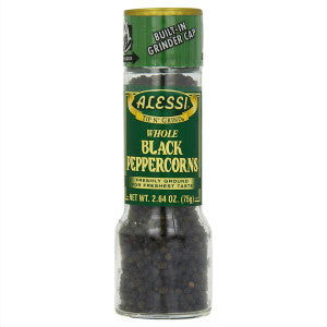 Wholesale Alessi Black Peppercorn Grinder 2.65 Oz - 36ct Case Bulk