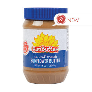 Wholesale Sunbutter Natural Crunch Sunflower Butter 16 Oz Jar 6ct Case Bulk