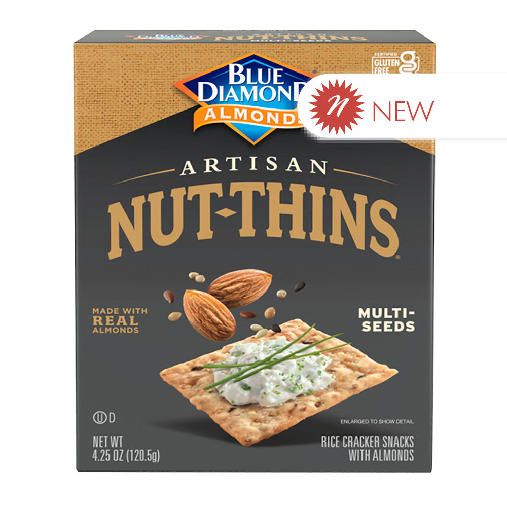 Wholesale Blue Diamond - Nut Thins - Multiseed - 4.25Oz- Bulk