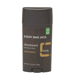 Wholesale Every Man Jack Sandalwood Deodorant 3 Oz Bulk