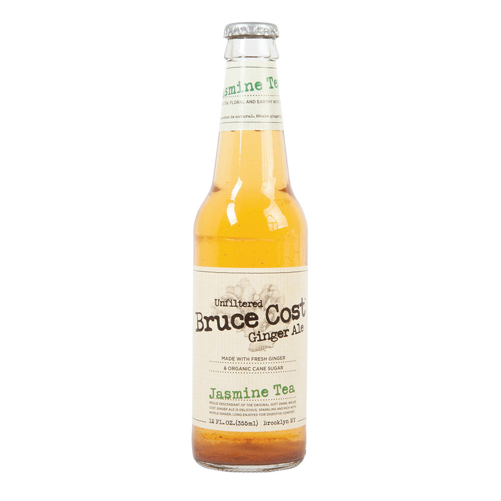 Wholesale Bruce Cost Jasmine Tea Ginger Ale 12 Oz Bottle- Bulk