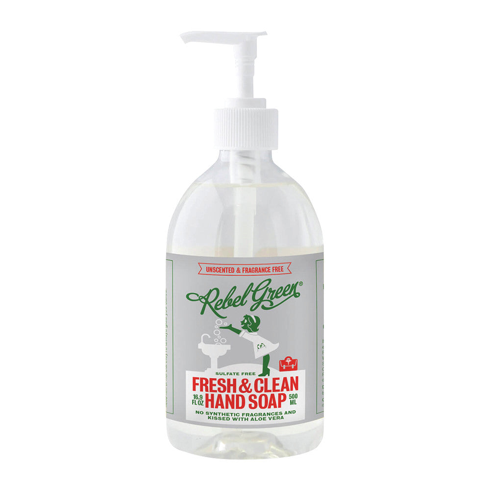Wholesale Rebel Green Unscented Hand Soap 16.9 Oz Pump Bottle Bulk