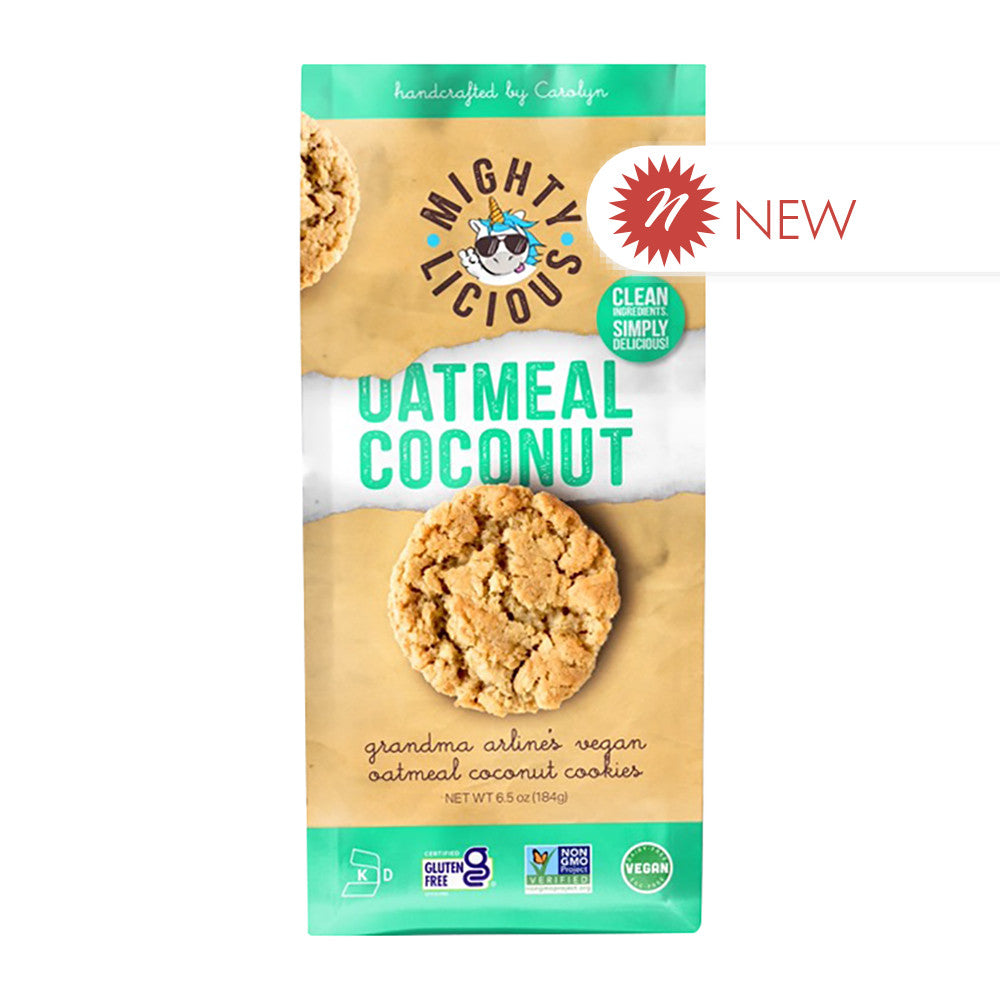 Wholesale Mightylicious Oatmeal Coconut 6.5 Oz Bulk