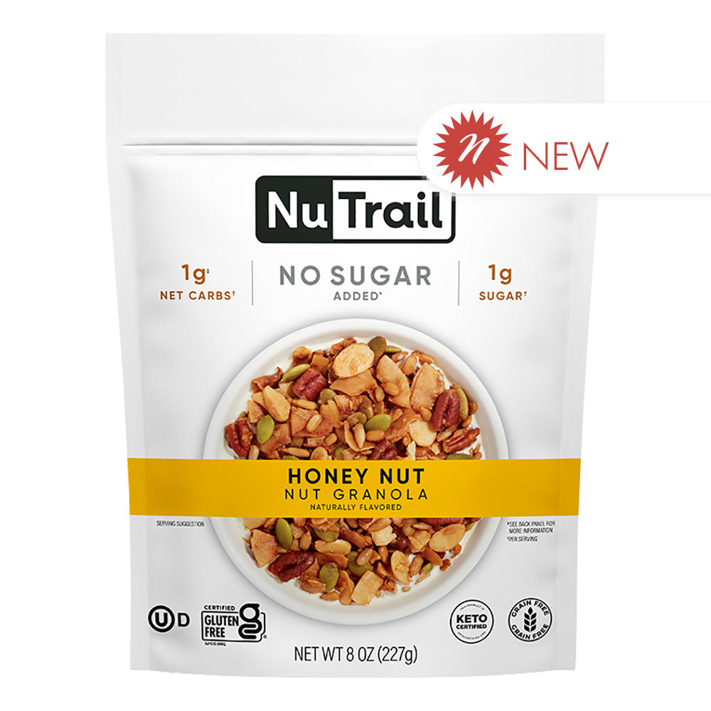 Wholesale Nutrail - Nut Granola - Honey Nut - 8Oz- Bulk