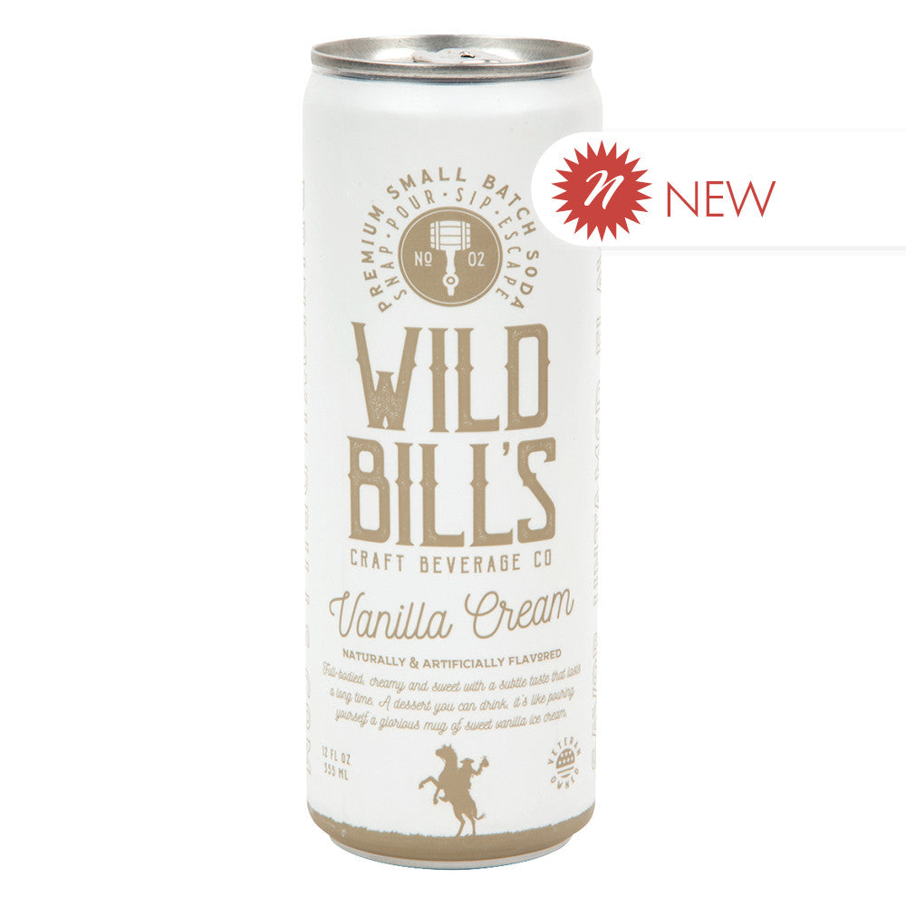 Wholesale Wild Bill'S - Soda Vanilla Cream - 12Oz Bulk
