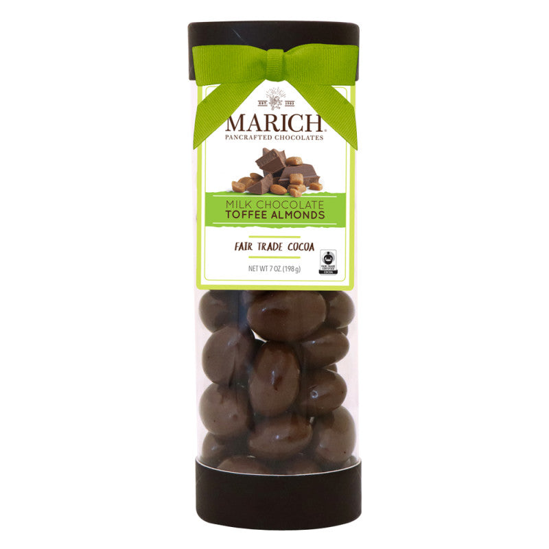 Wholesale Marich Milk Chocolate Toffee Almonds 7 Oz Tube Bulk
