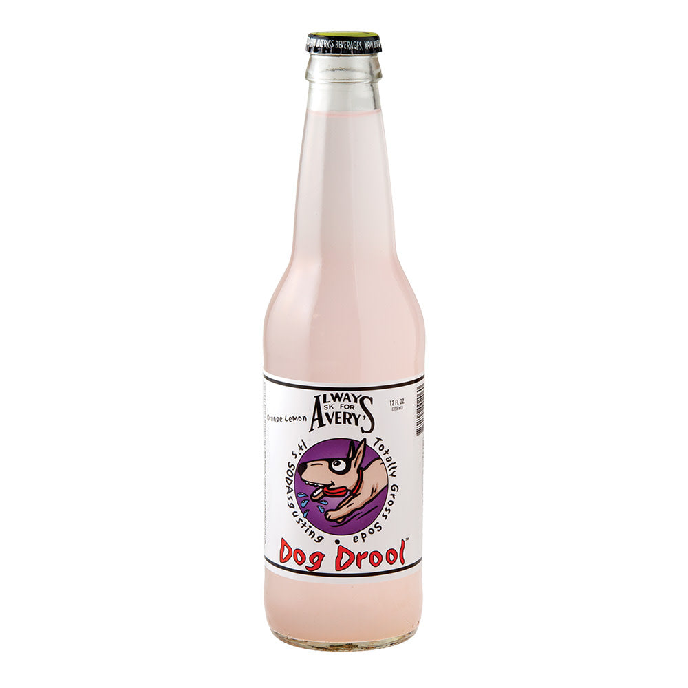 Wholesale Avery'S Dog Drool Orange Lemon Soda 12 Oz Bottle- Bulk