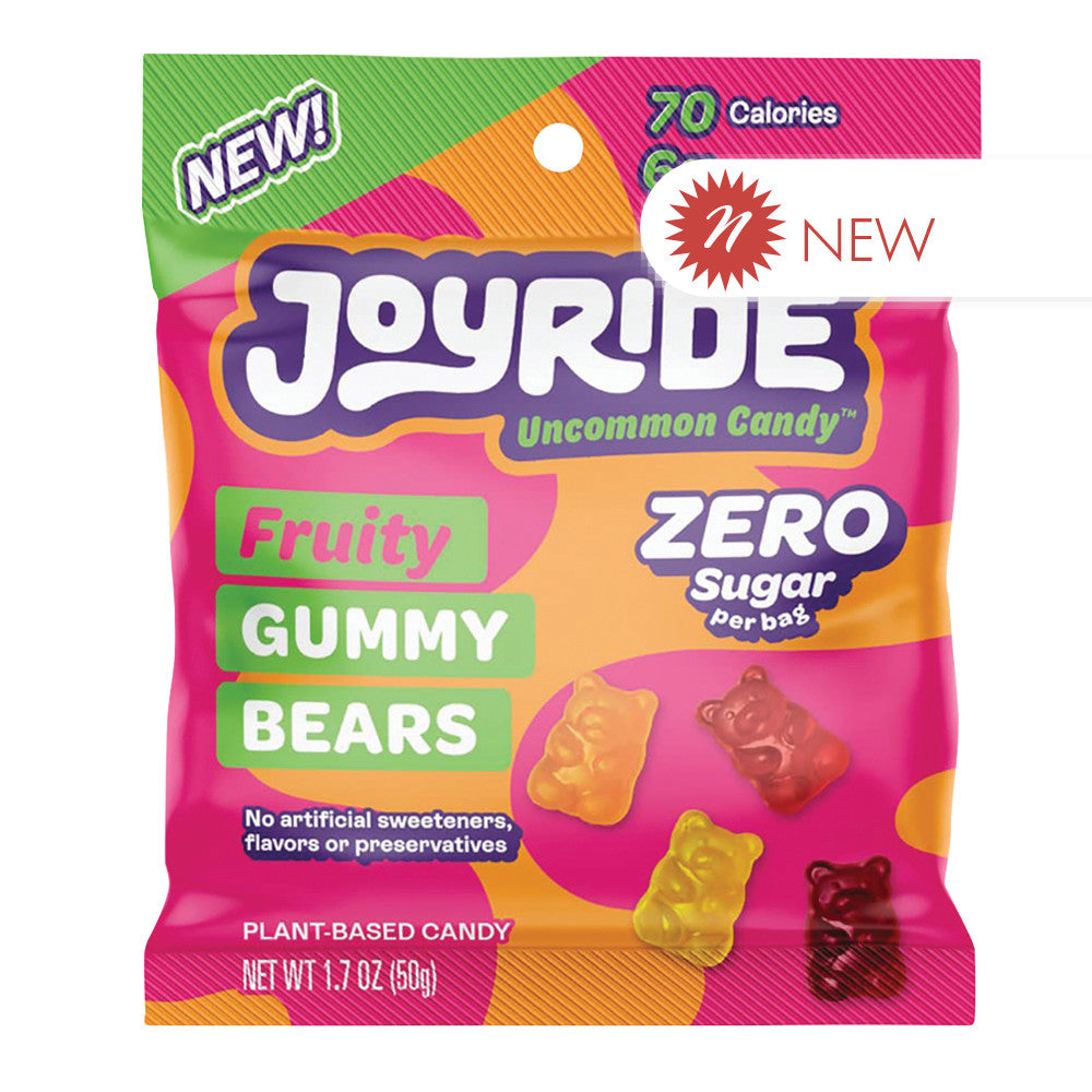 Wholesale Joyride - Fruity Gummy Bea Zero Sugar - 1.8Oz Bulk