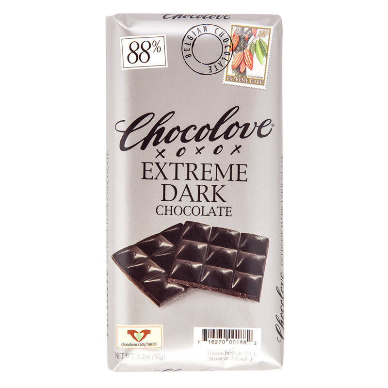 Wholesale Chocolove Extreme Dark Chocolate 3.2 Oz Bar Bulk
