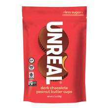Wholesale Unreal Dark Chocolate Peanut Butter Cups 4.2 Oz Pouch- Bulk