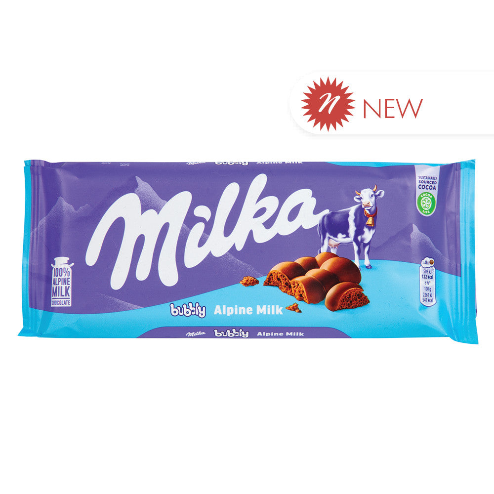 Wholesale Milka Bubbly Milk Chocolate Bar 3.25 Oz- Bulk