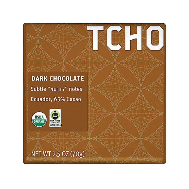 Wholesale Tcho Dark Chocolate Nutty 2.5 Oz Bar *Sf Dc Only* Bulk