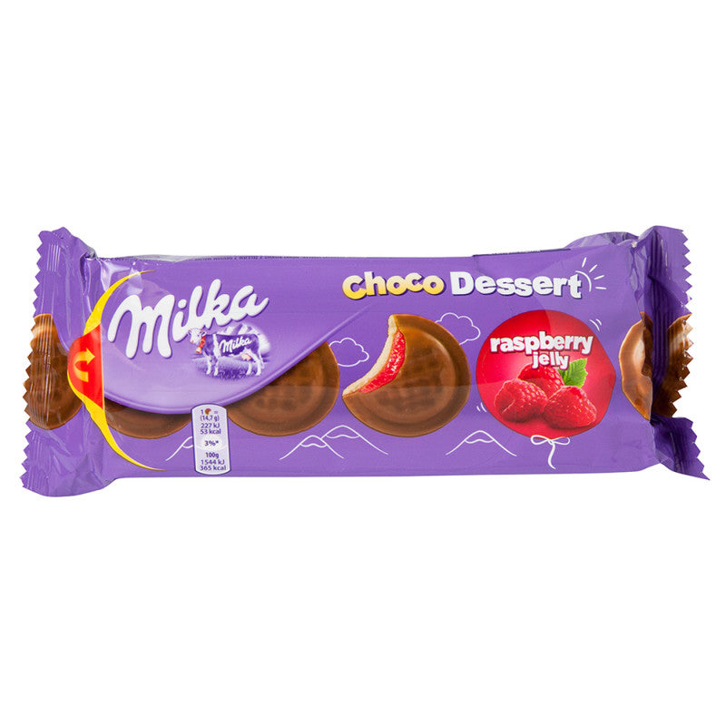 Wholesale Milka Choco Dessert Raspberry Jelly 5.2 Oz- Bulk