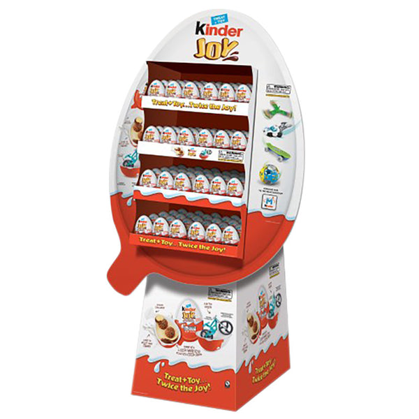 Kinder Merendero/Joy Mixed Chocolate Candy - Floorstand, 120 Count