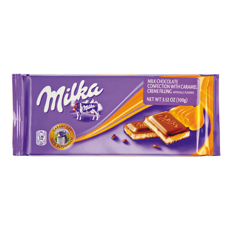 Wholesale Milka Caramel Bar 3.5 Oz- Bulk
