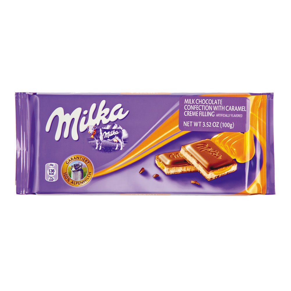 Milka Caramel Bar 3.5 Oz