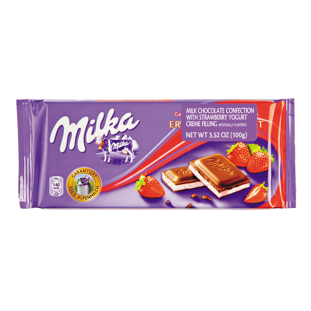 Wholesale Milka Strawberry Bar 3.5 Oz- Bulk