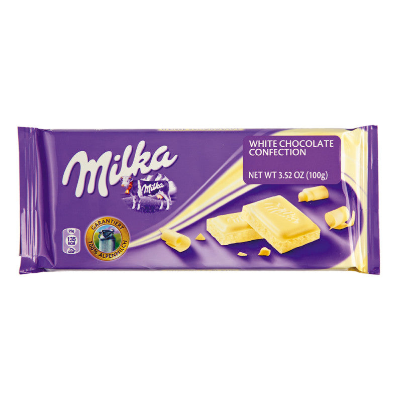 Wholesale Milka White Chocolate Bar 3.5 Oz Bulk