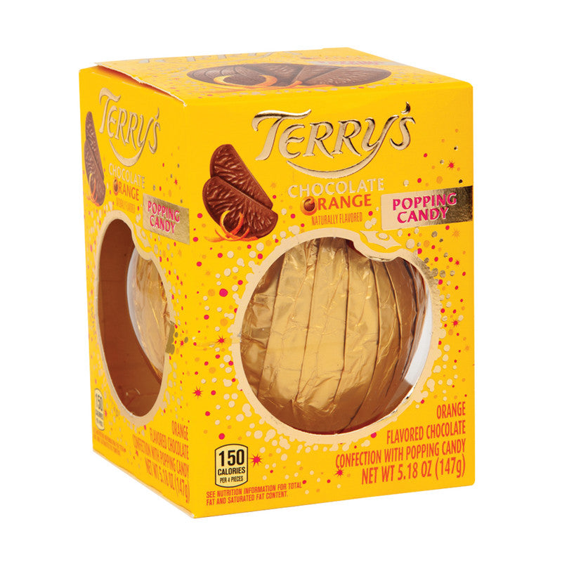 Wholesale Terry's Chocolate Orange Popping Candy 5.18 Oz Box- Bulk