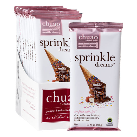 Wholesale Chuao Sprinkle Dreams 2.8 Oz Bar- Bulk