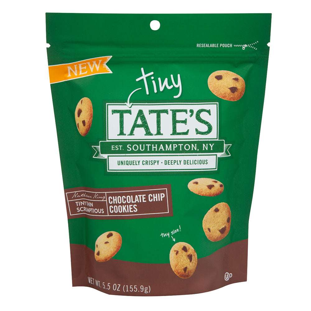 Wholesale Tate’S Tiny Tate’S Chocolate Chip Pouch 5.5 Oz Pouch- Bulk