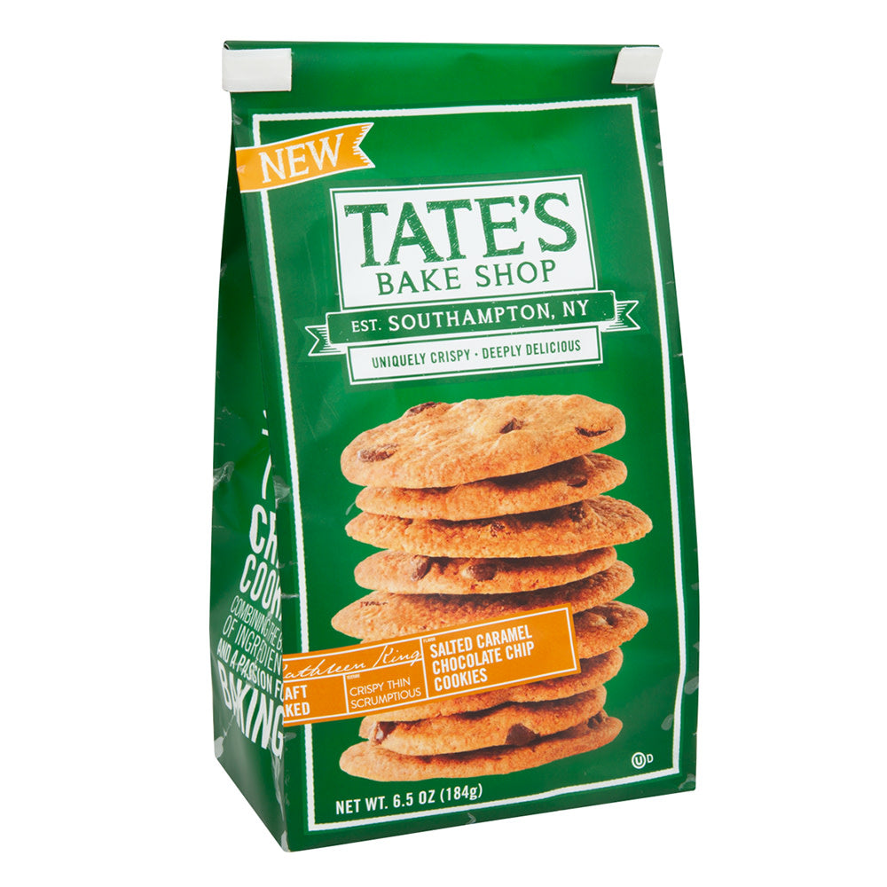 Tate’S Salted Caramel Chocolate Chip Cookies 6.5 Oz Pouch