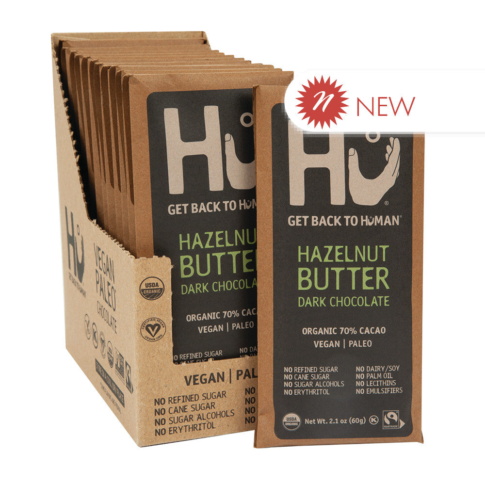 Wholesale Hu Dark Chocolate Hazelnut Butter 2.1 Oz Bar Bulk