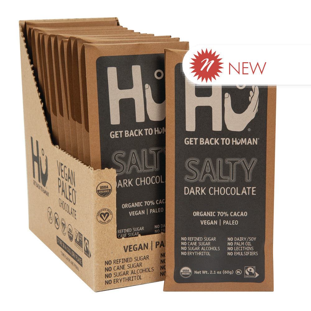 Wholesale Hu Salty Dark Chocolate 2.1 Oz Bar Bulk