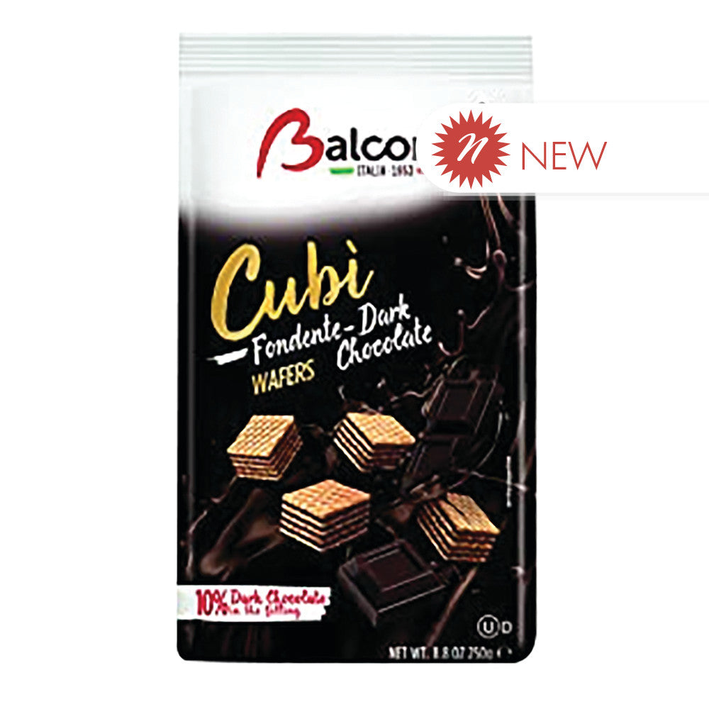 Wholesale Balconi - Wafer Bag Dark Chocolate - 8.8Oz Bulk