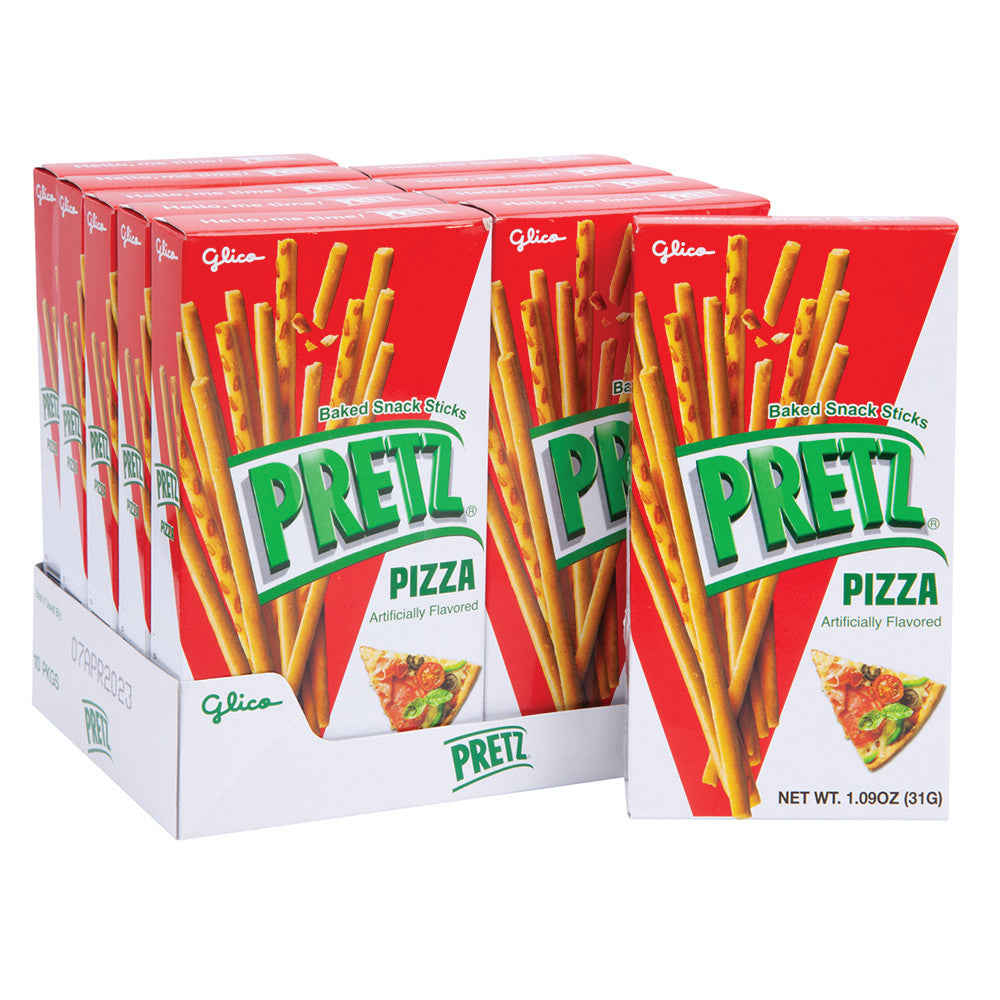 Wholesale Pretz Pizza Baked Snack Sticks 1.09 Oz Box Bulk