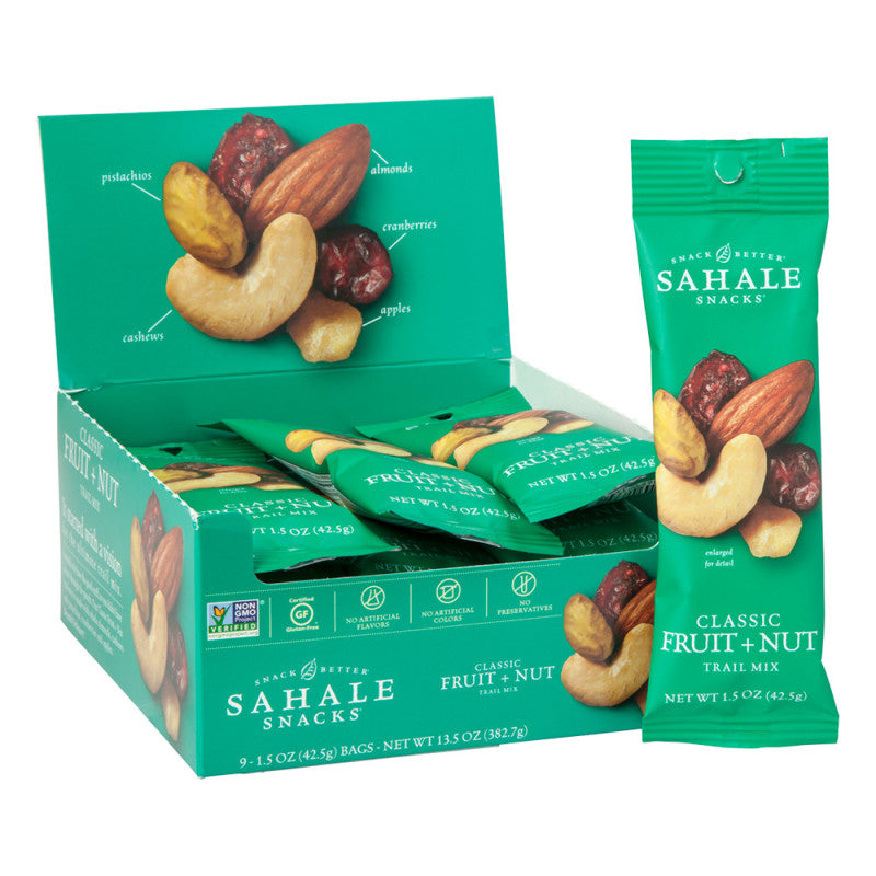 Wholesale Sahale Fruit And Nut Trail Mix 1.5 Oz Bag - 108ct Case Bulk