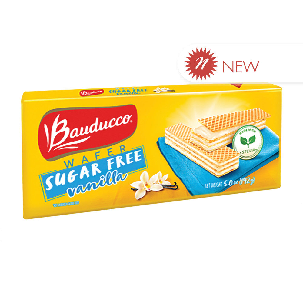 Wholesale Bauducco Sugar Free Wafer Vanilla 5 Oz Box Bulk