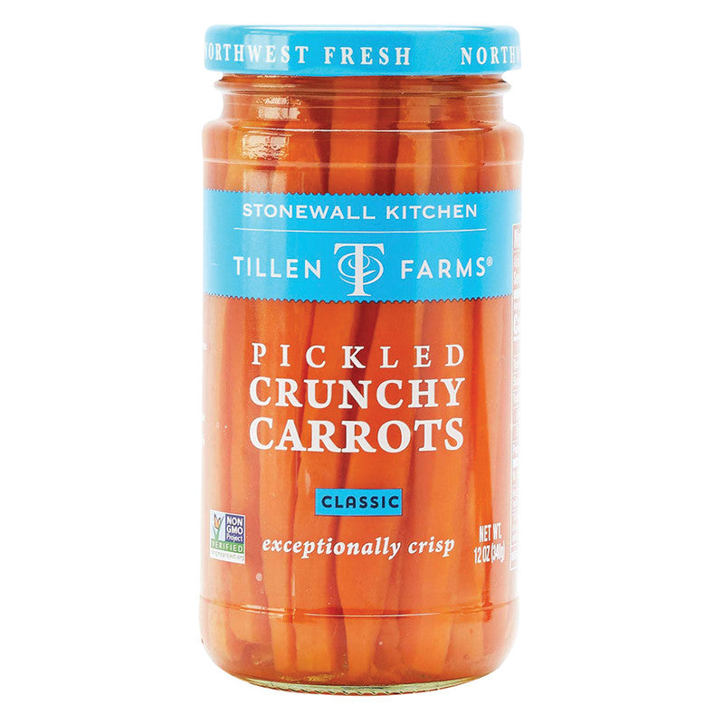 Wholesale Tillen Farms Crispy Carrots 12 Oz Jar - 6ct Case Bulk