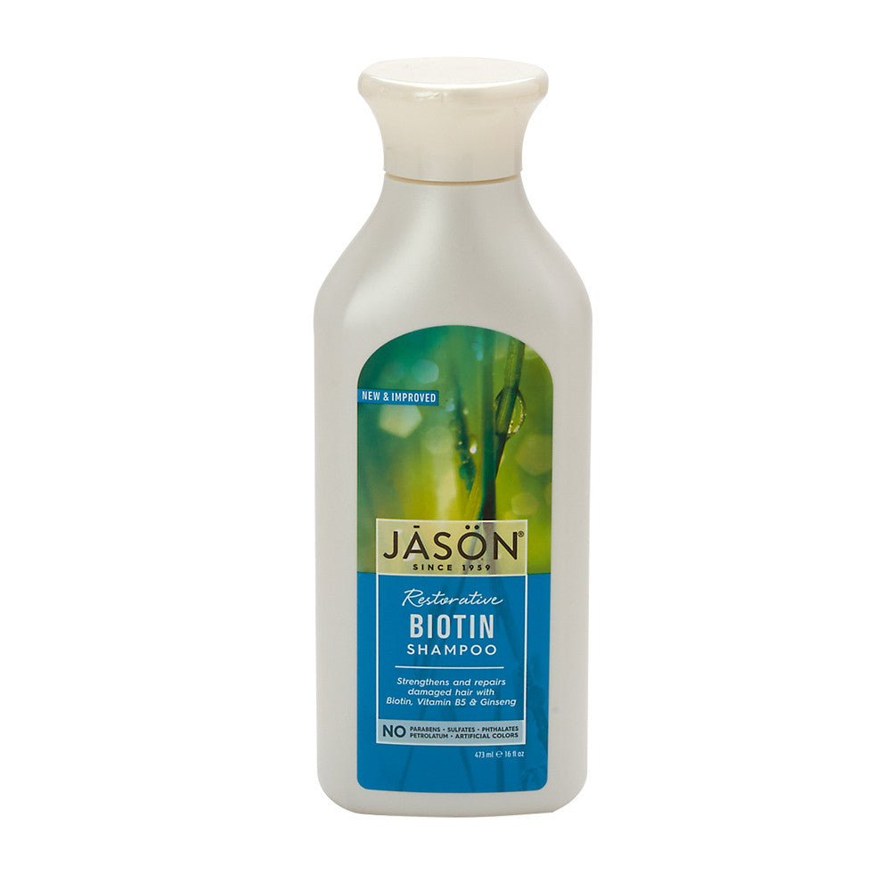 Jason Restorative Biotin Shampoo 16 Oz Bottle
