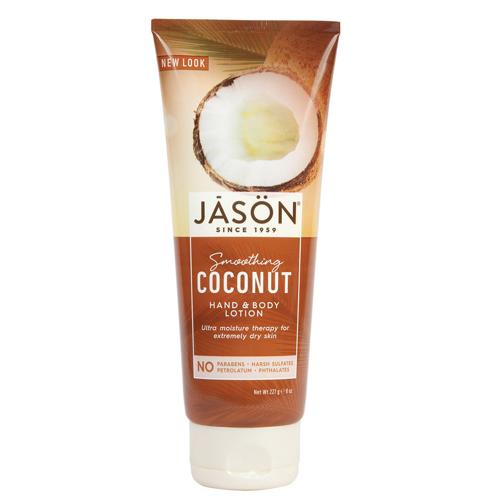 Jason Soothing Coconut Hand & Body Lotion 8 Oz Tube