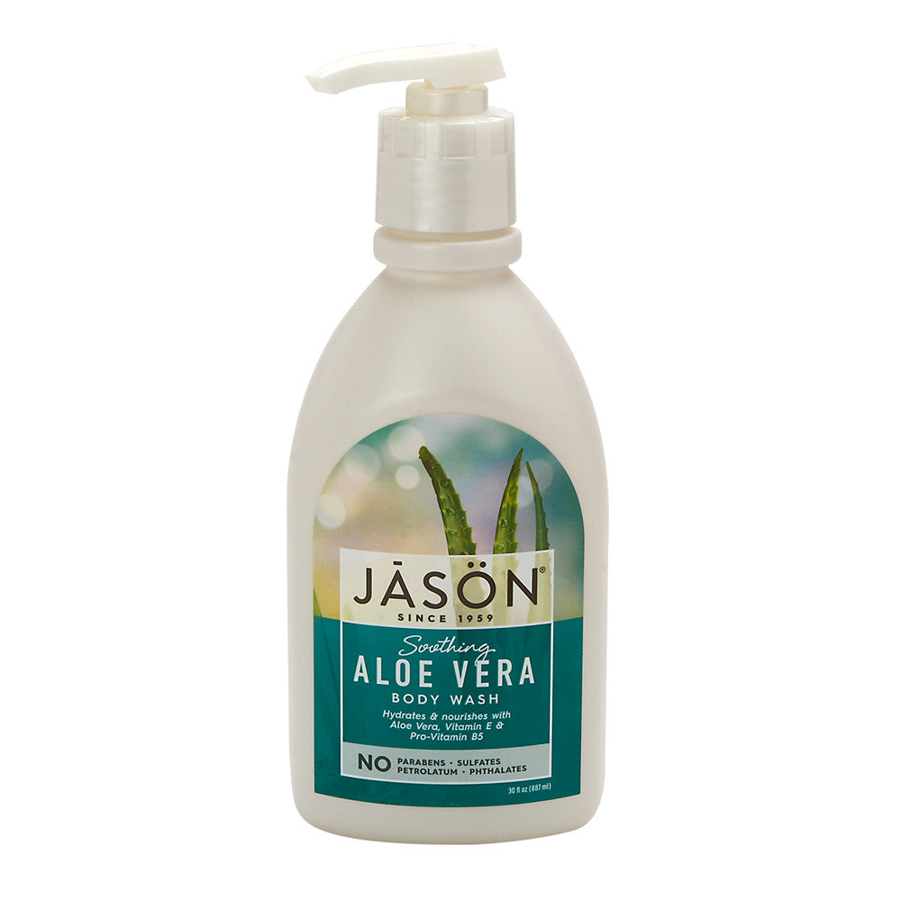Jason Aloe Satin Body Wash 30 Oz Pump Bottle