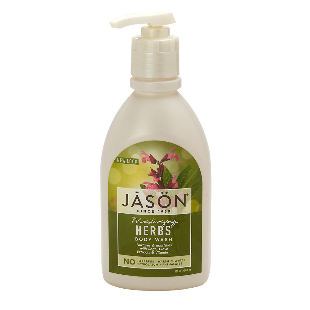 Wholesale Jason Herbal Satin Body Wash 30 Oz Bottle- Bulk