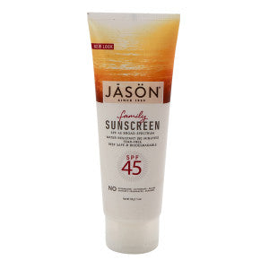 Wholesale Jason Family Natural Sunscreen Spf 45 4 Oz Tube Bulk