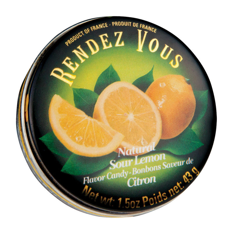 Wholesale Rendez Vous Sour Lemon 1.5 Oz Tin Bulk