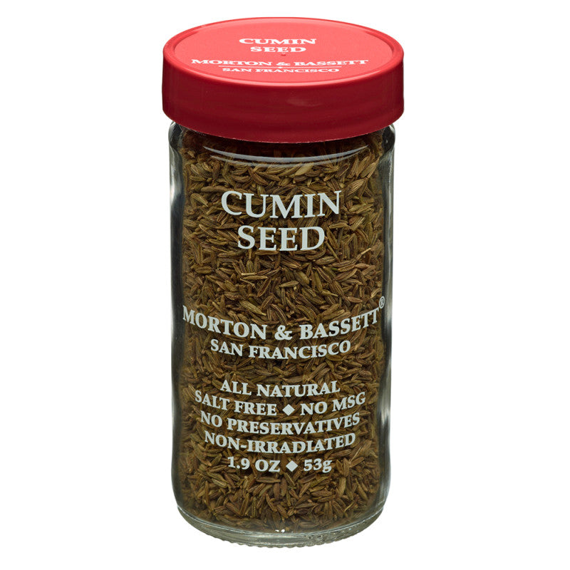Wholesale Morton & Bassett Cumin Seed 1.9 Oz Jar - 12ct Case Bulk