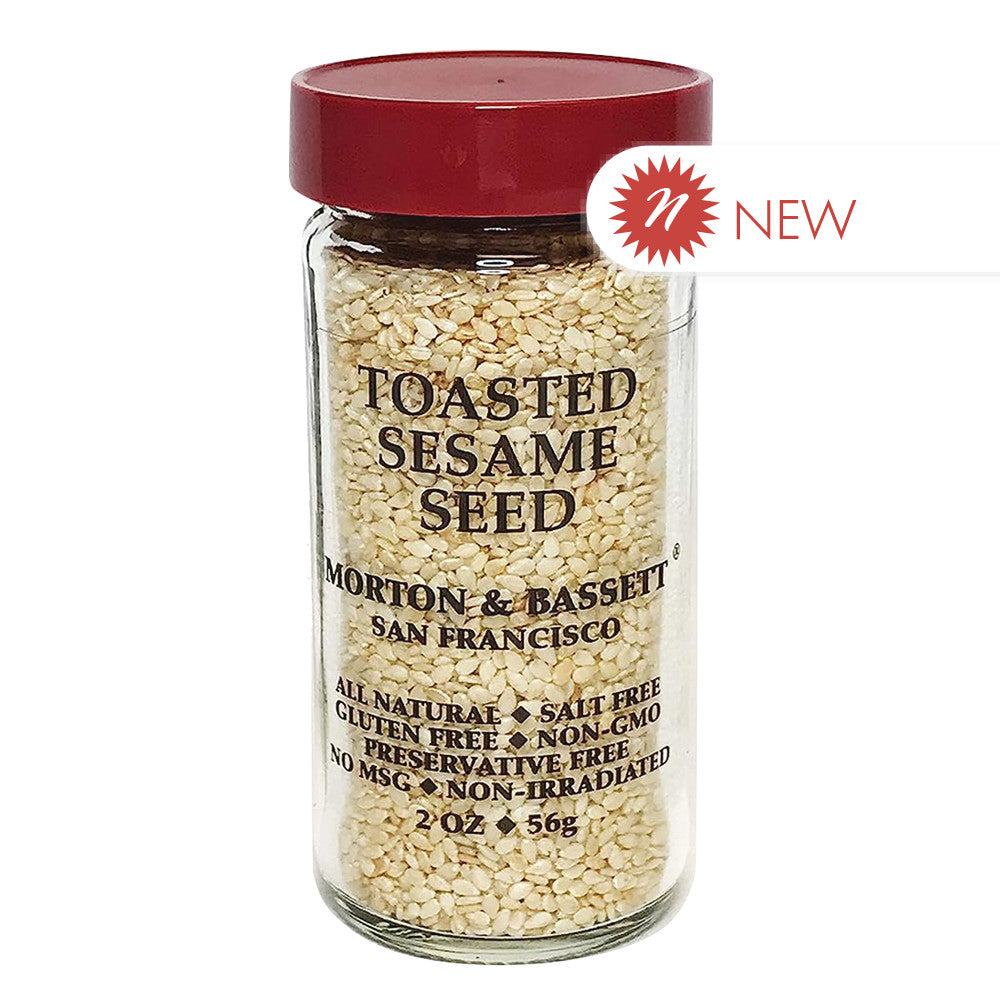 Wholesale Morton & Bassett Toasted Sesame Seeds 2 Oz Shaker Bulk