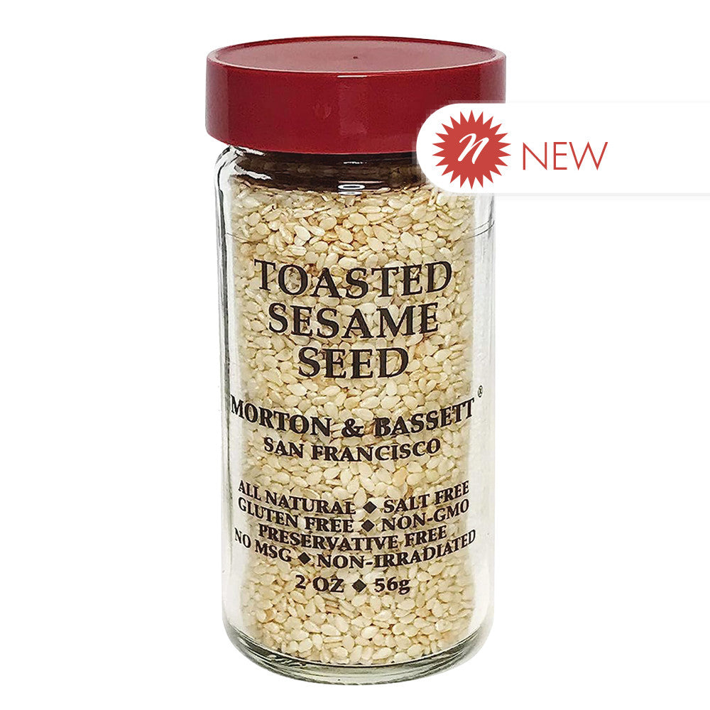 Wholesale Morton & Bassett Toasted Sesame Seeds 2 Oz Shaker- Bulk