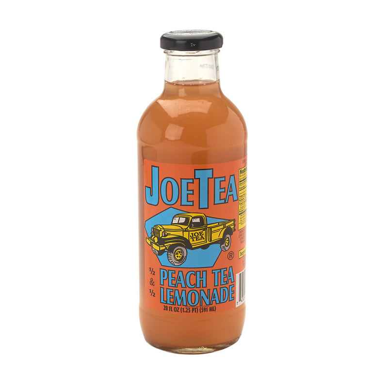 Wholesale Joe Tea Half & Half Peach Tea 20 Oz Bottle Bulk